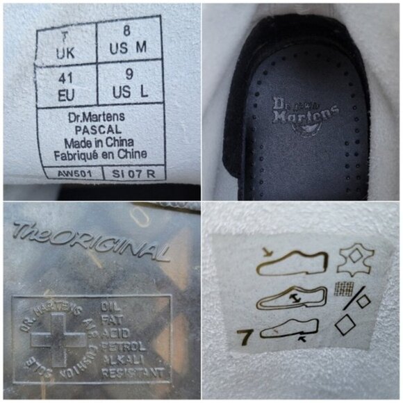 Dr Martens Giovanni Di Paolo Green Leather Museum Collection Combat Boots 8 - Picture 8 of 8